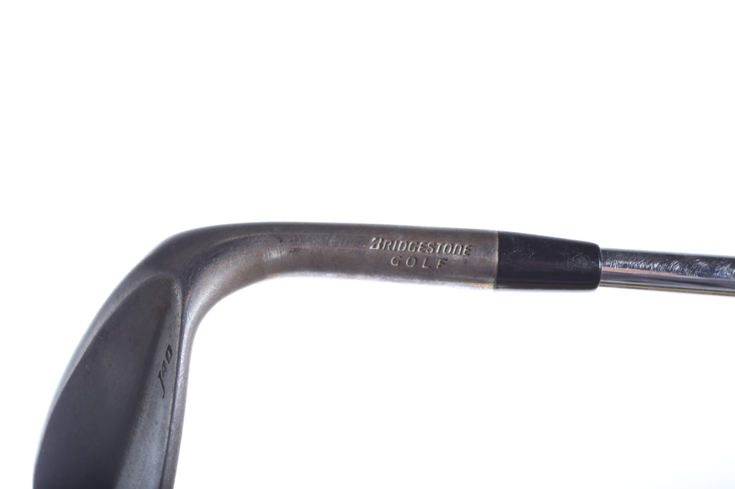 Used Bridgestone J40 Black Oxide Lob Wedge 58° Right Handed Stiff Flex Golf Club - Perfect for Short Game Shots & Bunker Play