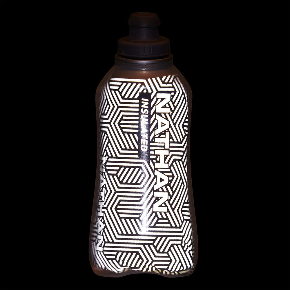 SpeedDraw 2 Insulated Stainless Steel Water Bottle 18oz - Leak Proof, Double Wall Vacuum Flask for Hot & Cold Drinks - Perfect for Gym, Hiking, Office & Travel (Deep Blue/Reflective Silver)