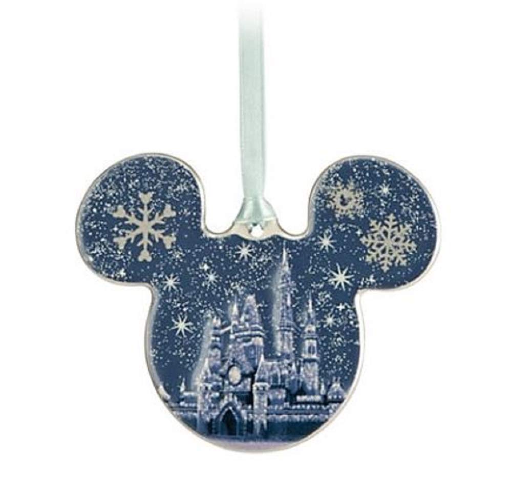 Disney Parks Mickey's Castle Christmas Ornament - Holiday Tree Decor for Disney Fans, Collectible Gift for Christmas, Birthday & Home Decor