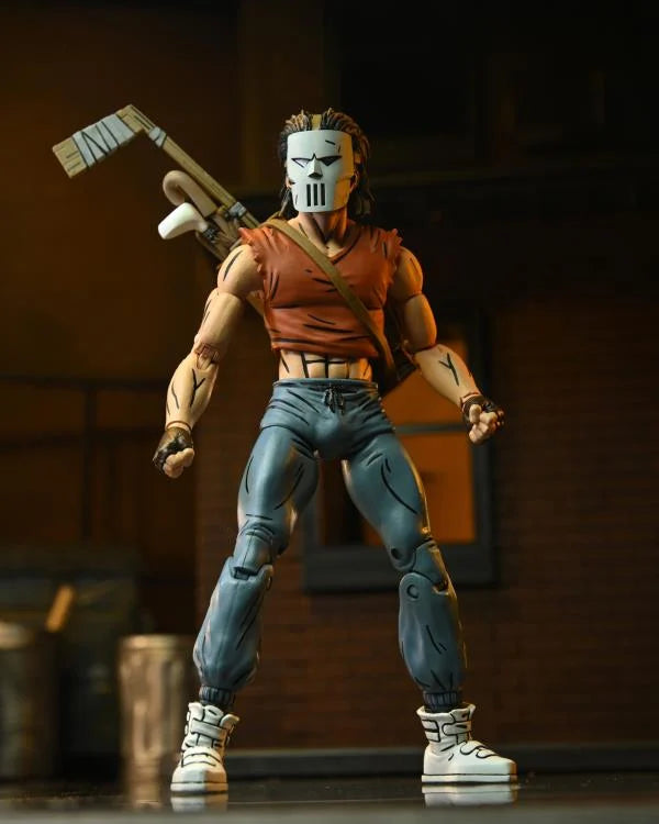 Teenage Mutant Ninja Turtles Casey Jones Action Figure - Mirage Comics Collectible for TMNT Fans | Perfect for Display, Gifts & Comic Book Collections
