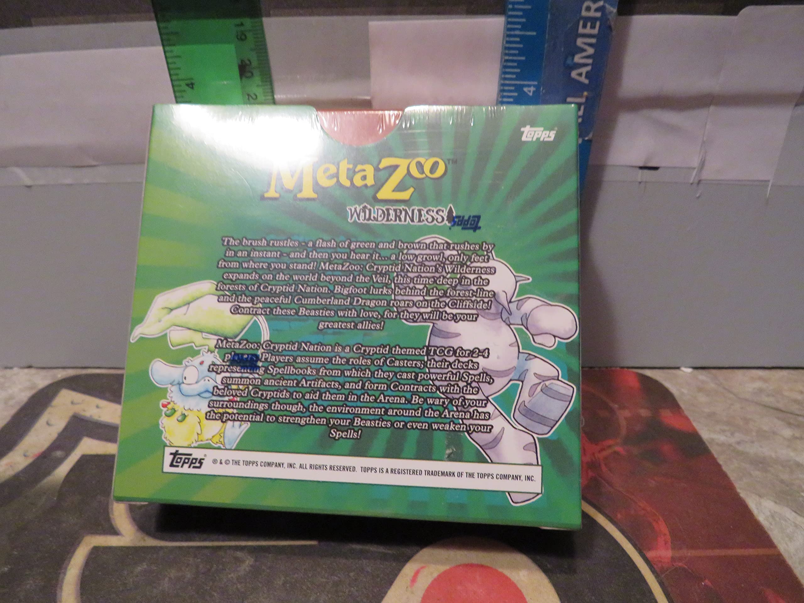 2022 Topps Meta Zoo Wilderness Online Exclusive 30 Trading Cards Box - Collectible Trading Cards for Game Nights, Gifts & Card Battles