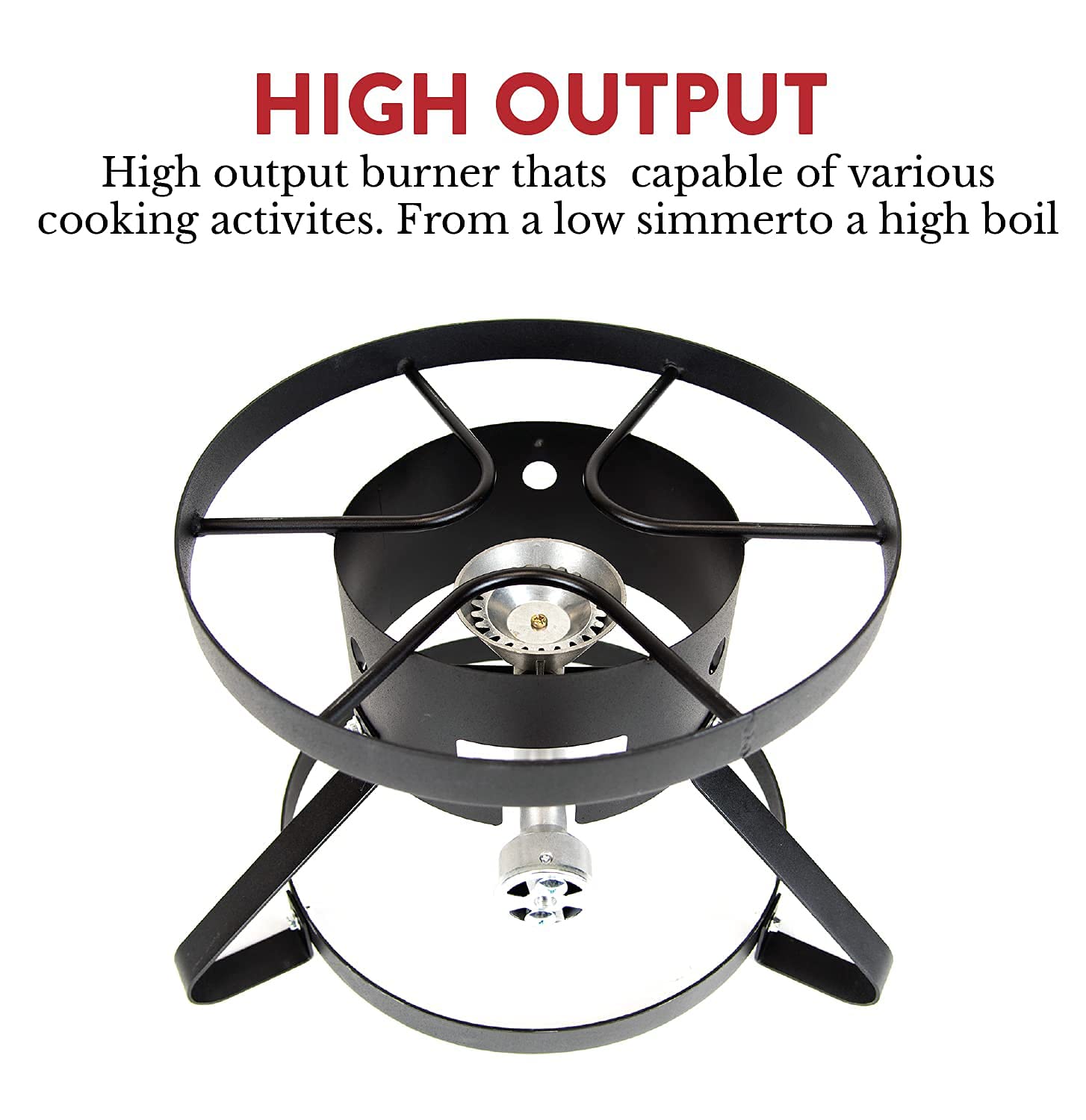 GasOne B-5150 High Pressure Outdoor Propane Burner Camp Stove - 14.5