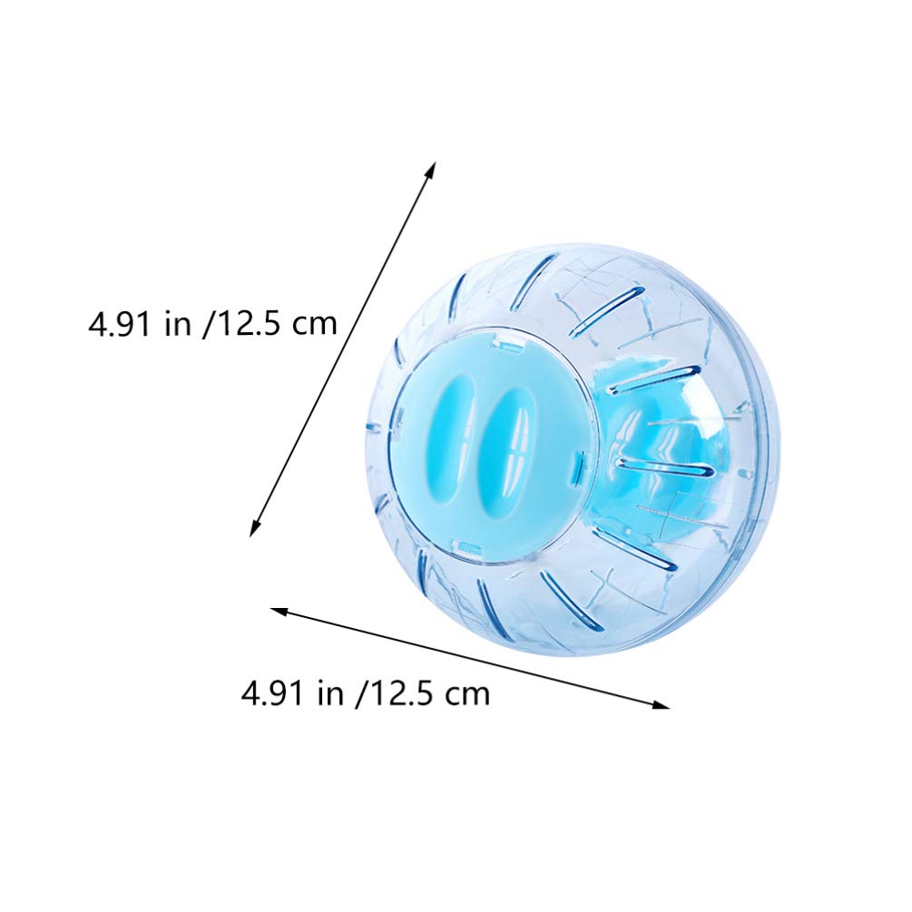 1pc Hamster Exercise Ball - Small Pet Running Wheel Toy for Hamsters, Gerbils & Squirrels | Durable Plastic Rolling Ball for Cage Play & Exercise | Fun Small Animal Activity Toy for Playtime & Fitness