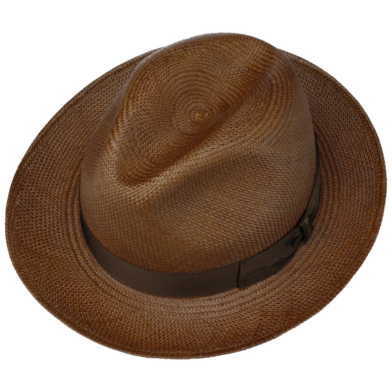 Borsalino Darolan Panama Hat - Lightweight & Breathable Straw Hat for Men & Women - Perfect for Beach, Summer, and Outdoor Activities