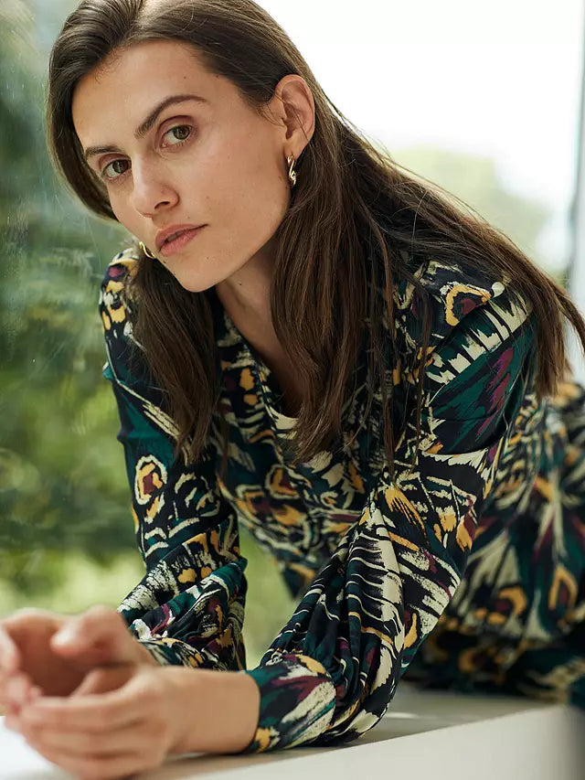Heidi Dress with Lenzing™ Ecovero™ - Sustainable Viscose Flowy Midi Dress for Women | Perfect for Summer, Beach, and Casual Outings
