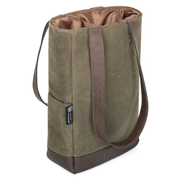 Premium Insulated Wine Cooler Bag - Keeps 2 Bottles Chilled for 6+ Hours | Perfect for Picnics, Beach Trips & Outdoor Parties | BPA-Free Leakproof Design