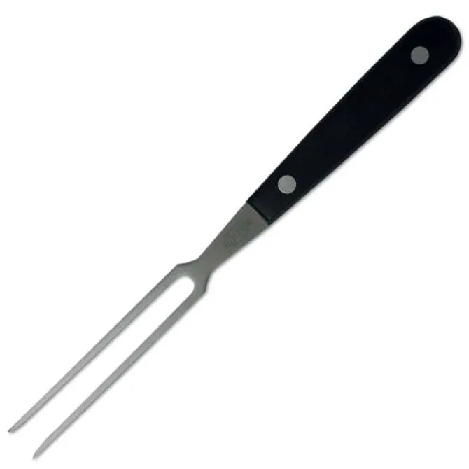 F. Dick 5 Inch Stamped Saute Fork - Professional Kitchen Tool for Cooking, Flipping & Serving - Perfect for Restaurants, Home Chefs & Outdoor Grilling