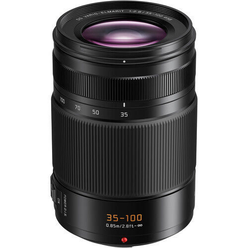 Panasonic MFT Leica DG Vario Elmarit 35-100mm f/2.8 POWER O.I.S. Lens for Micro Four Thirds Cameras - Perfect for Portrait, Travel & Wildlife Photography