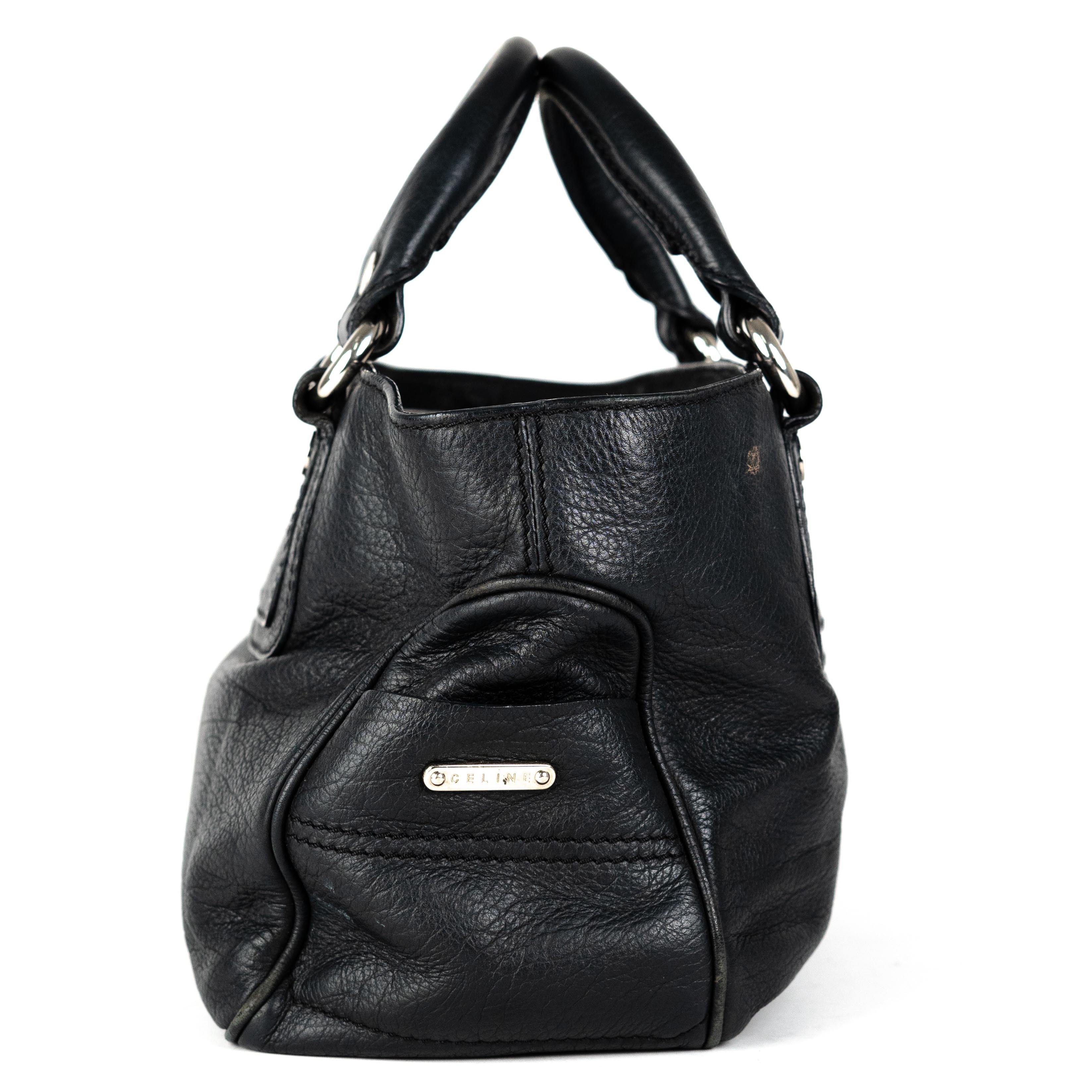 Celine Boogie Bag Black - Luxury Leather Shoulder Bag for Women | Perfect for Work, Travel & Evening Out