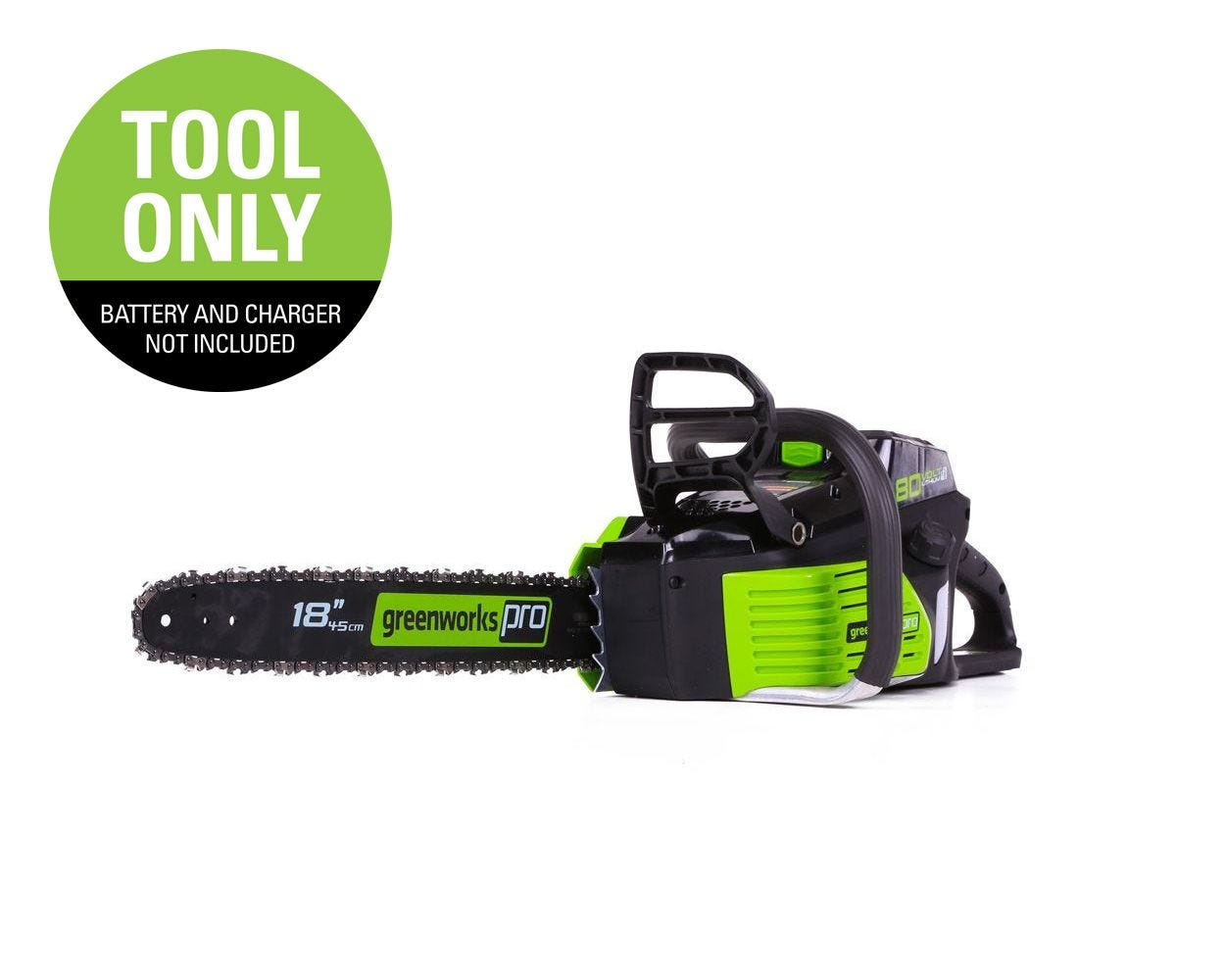 80V Brushless Chainsaw - Professional Cordless Chainsaw (Tool Only) - Perfect for Tree Trimming, Landscaping, and Firewood Cutting