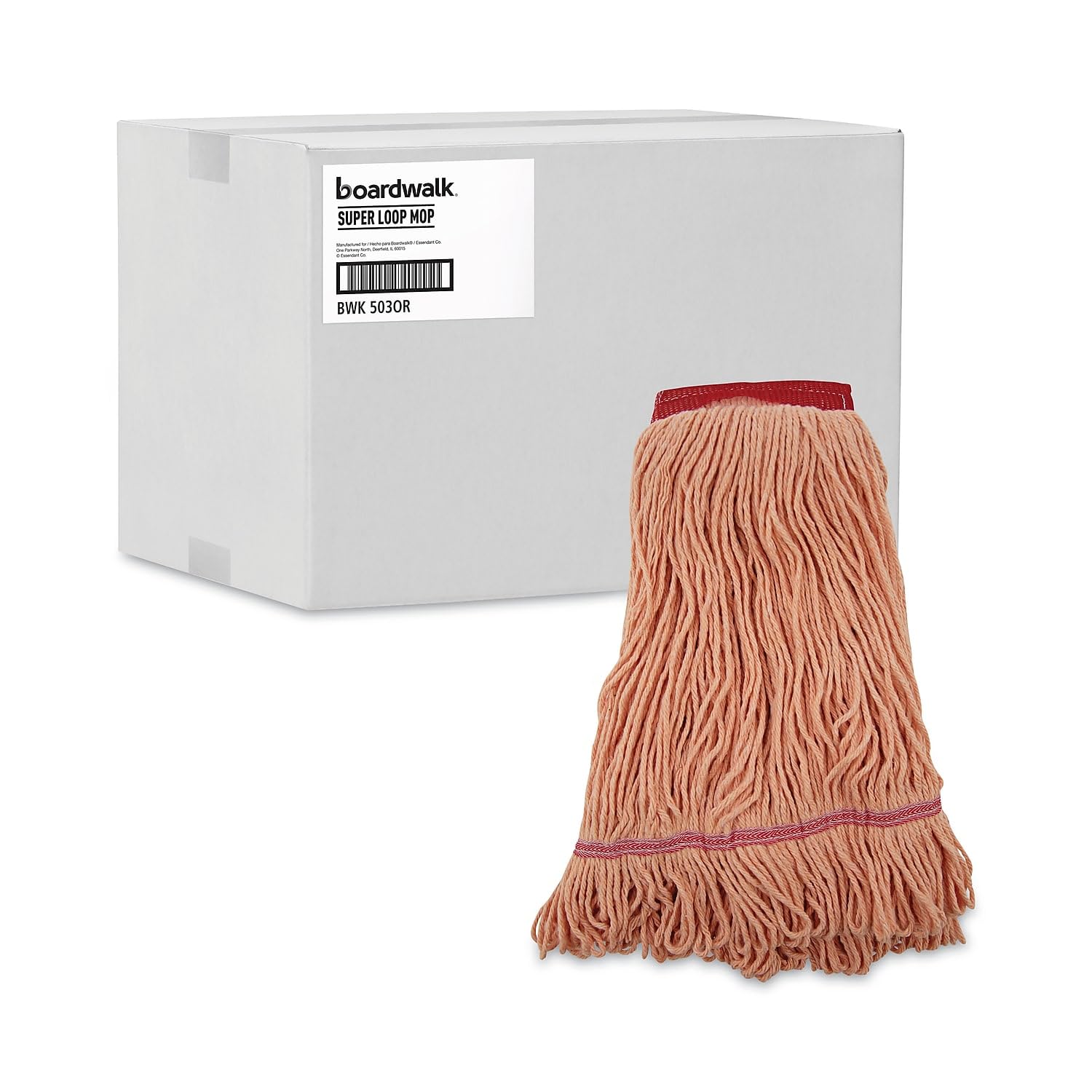 Super Loop Wet Mop Head Replacement - Premium Microfiber for Deep Cleaning - Fits UNS 503OR - Ideal for Hardwood Floors, Tile & Laminate Surfaces