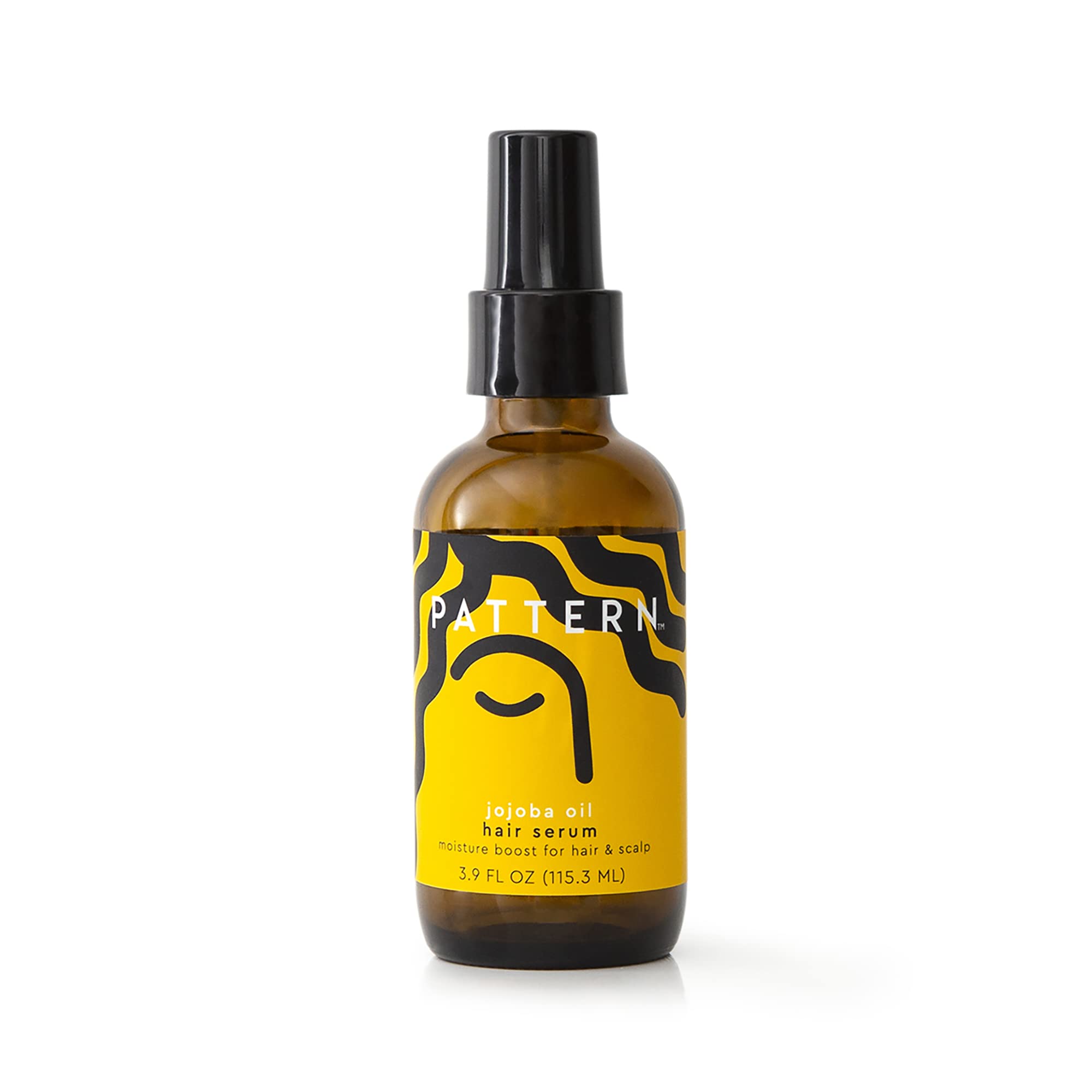 **PATTERN Beauty Jojoba Oil Hair Serum – 3.9 Fl. Oz – Blend of Safflower, Jojoba, Rosehip, Olive & Lavender Oils – Lightweight Moisture Boost for Hair & Scalp – Perfect for Dry, Damaged Hair & Scalp Hydration**