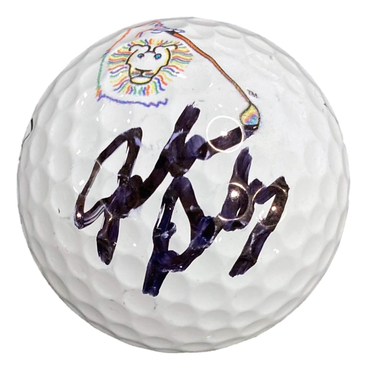 John Daly Autographed Logo Golf Ball - Collectible Memorabilia for Golf Fans & Sports Enthusiasts - Perfect for Display Cases, Man Caves, and Golf Tournaments