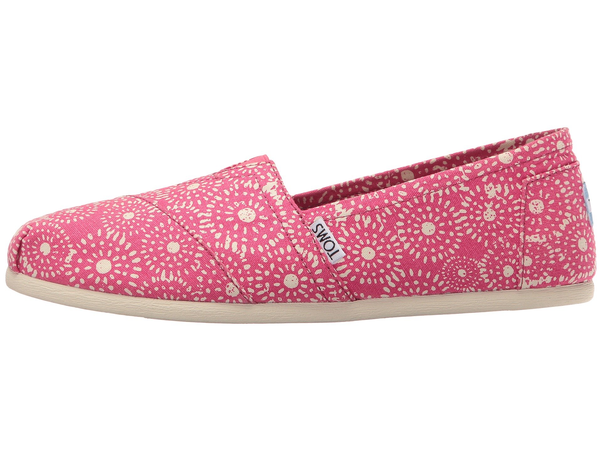 TOMS Women's Cabrillo Canvas Slip-On Shoes - Comfortable & Lightweight for Casual Wear, Walking, and Travel