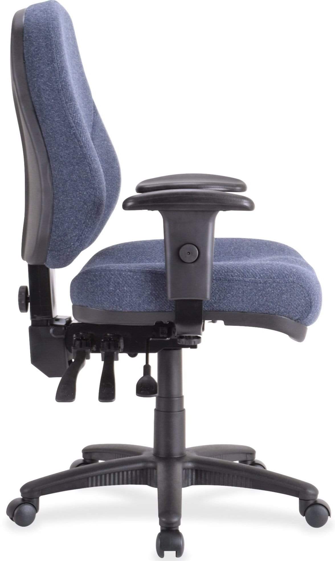 Lorell Bailey Series Multi-Task Office Chair with Adjustable Height & Lumbar Support [LLR81101] - Ergonomic Desk Chair for Home Office, Gaming & Workspace Comfort