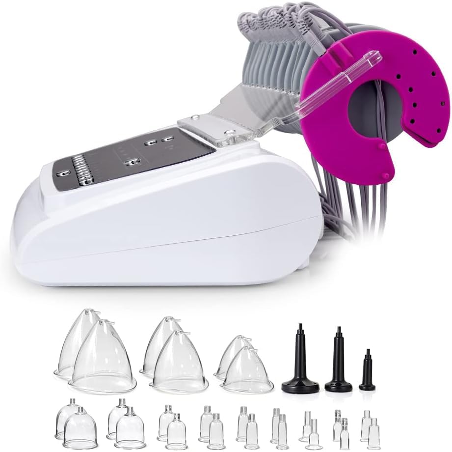 Professional Elitzia ET33J4 EMS Machine - 2-in-1 Electronic Muscle Stimulator for Body Shaping, Weight Loss & Skin Tightening | Home Fitness & Muscle Training Device for Toning & Recovery