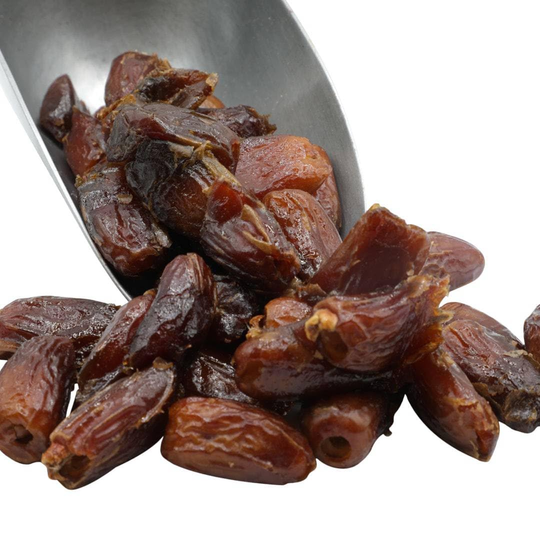 Premium Deglet Noor Pitted Dates - 15 LB Bulk Drying Baking Fruit | Natural Sweetener for Baking, Snacks & Healthy Recipes
