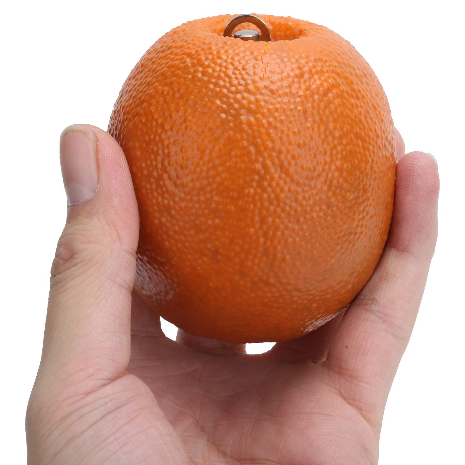 Alvinlite Orange-Shaped Music Box - Plastic Simulation Fruit Musical Box - Novel Gift for Home, Desktop - Creative Decoration for Parties, Weddings & Room Decor