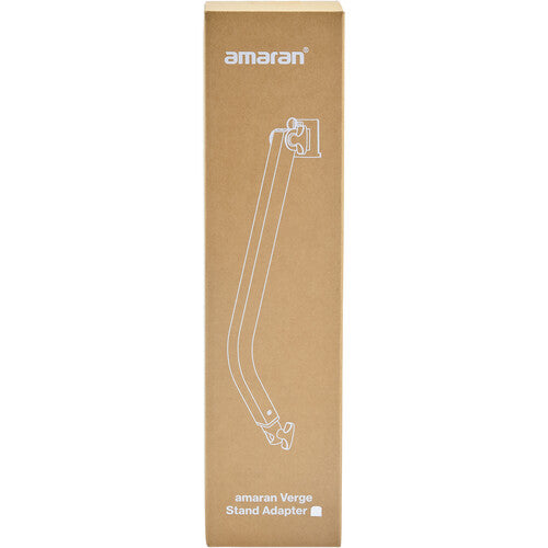 Amaran Stand Adapter for Aputure Verge & Verge Max LED Lights - Silver | Compatible with Light Stands & Photography Equipment | Perfect for Studio, Video Production & On-Location Shooting