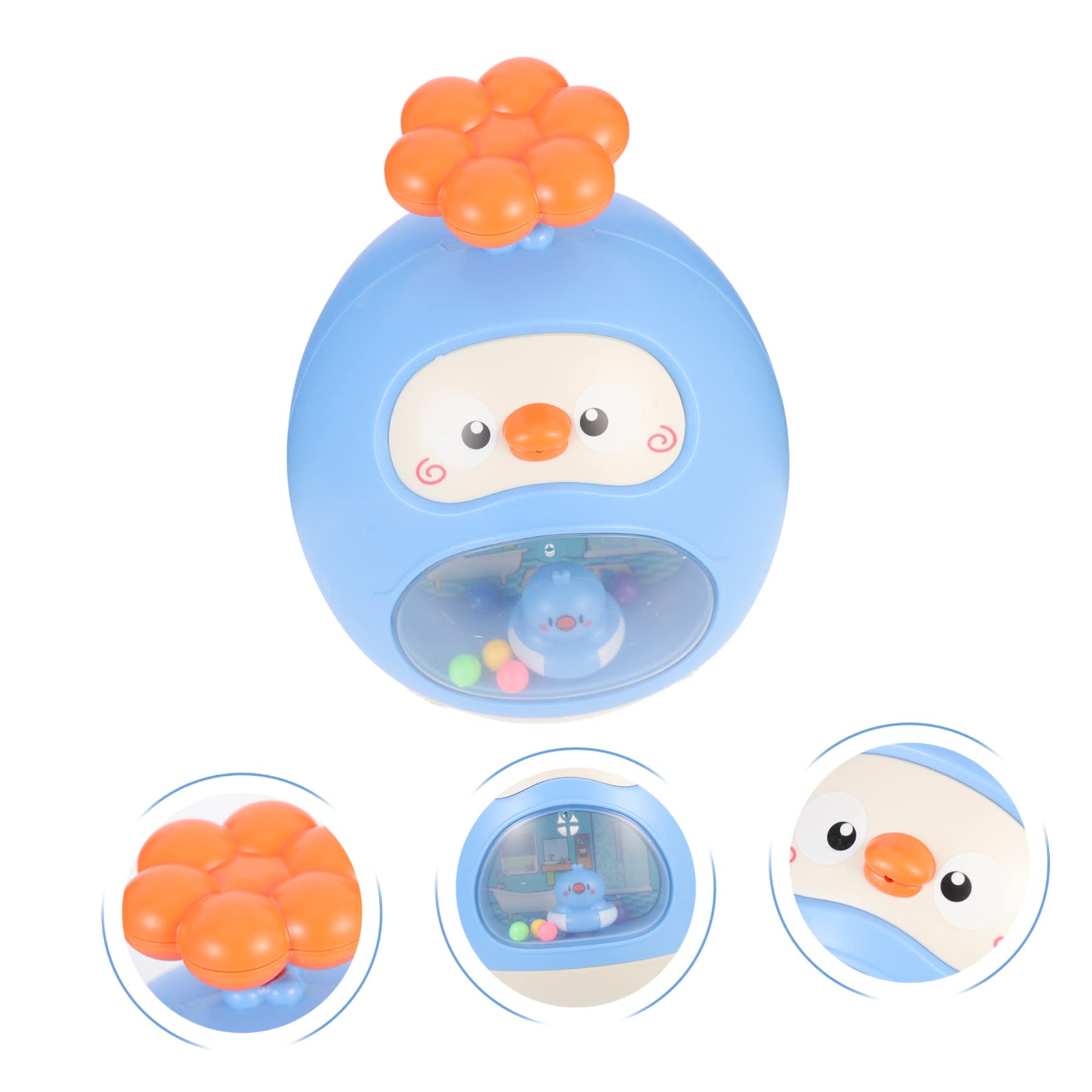 FAVOMOTO 2-Pack Sky Blue Tumbler Bath Toys for Kids - Fun Water Play for Pool, Beach & Bathtub | Durable & Safe Splash Spray Toys for Toddlers & Infants