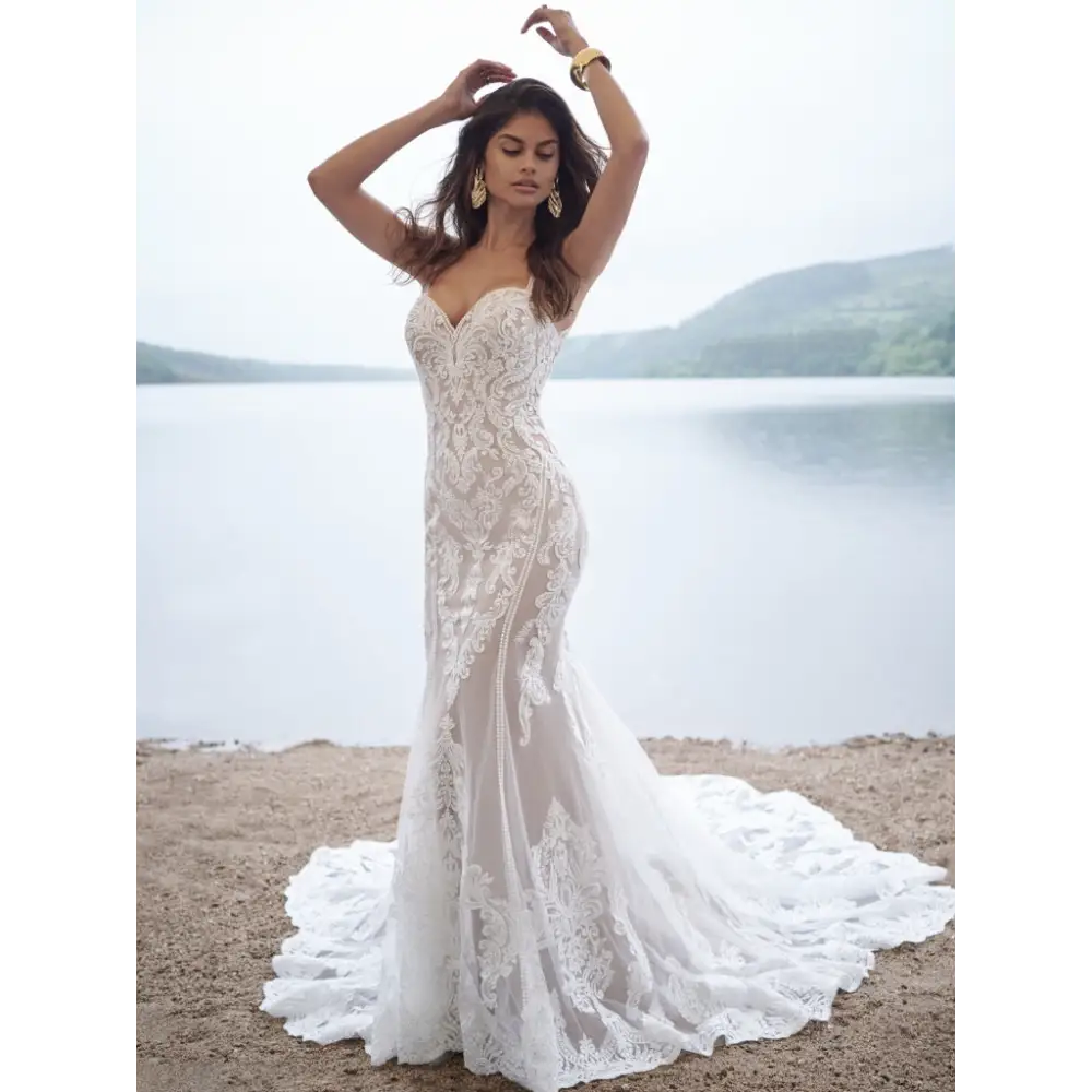 Newport by Sottero and Midgley | Elegant Wedding Dress for Brides | Perfect for Beach Weddings & Formal Ceremonies