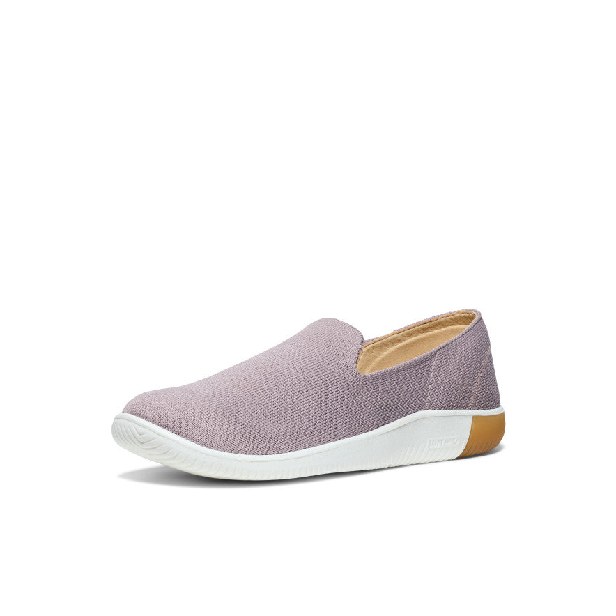 Women's KNX Knit Slip On Casual Shoes - Comfortable Toadstool & Cameo Rose Colors | Perfect for Walking, Travel & Everyday Wear