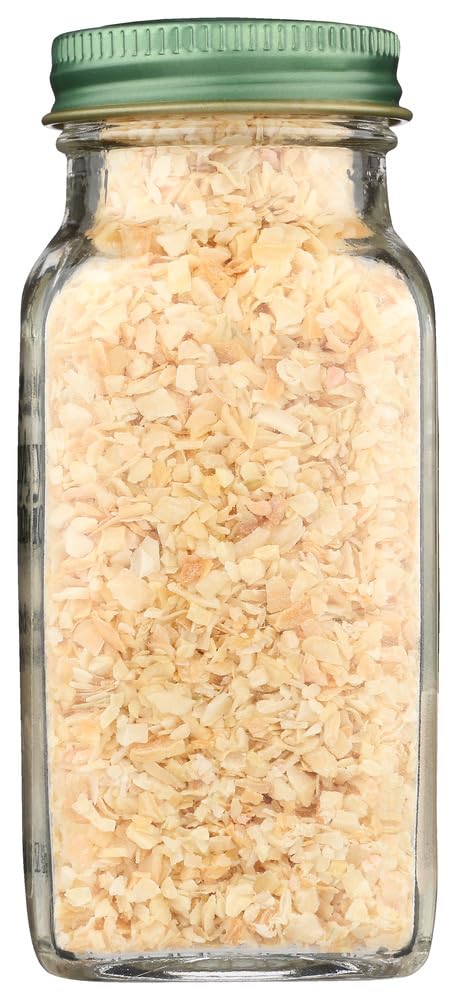 Organic White Minced Onion - 2.21 oz Bottle (Pack of 2) | Simply Organic | All-Natural Seasoning for Soups, Salads & Homemade Meals