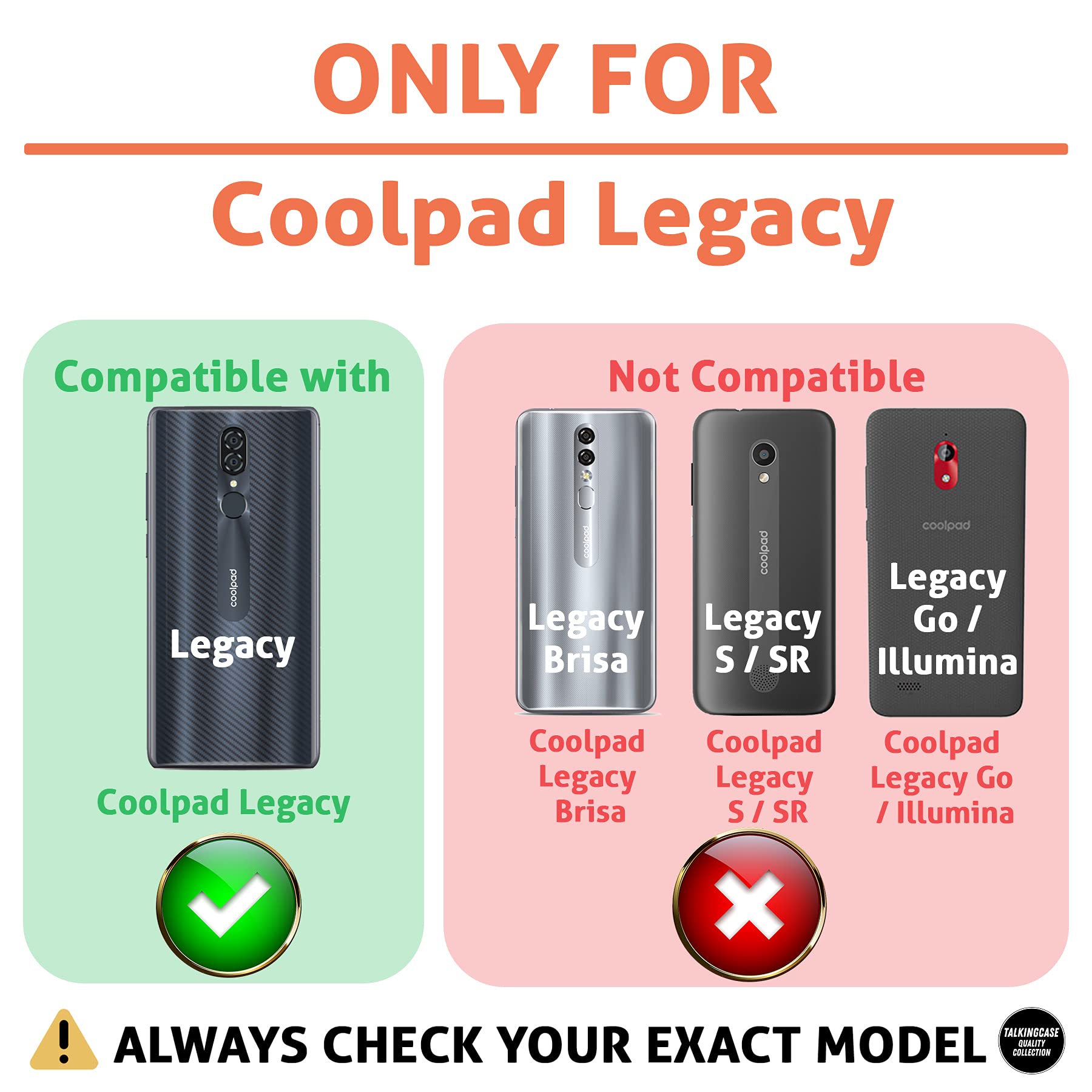 Slim Thin Gel TPU Case for Coolpad Legacy - Lightweight Flexible Soft Anti-Scratch Phone Cover with Purple Donut Print | Printed in USA | Perfect for Everyday Protection & Style