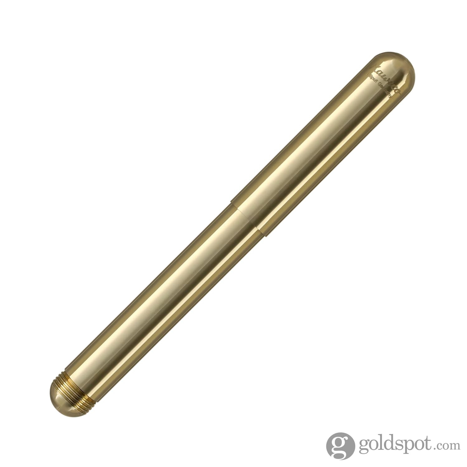 Kaweco Liliput Brass Capped Ballpoint Pen - Premium Pocket-Sized Writing Tool for Everyday Carry, Journaling & Gifts