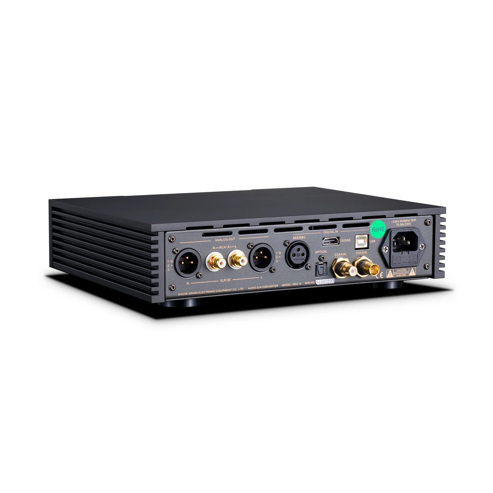 Cayin IDAC-8 Dual Timbre DAC - High Resolution Digital to Analog Audio Converter for Home Theater & Audiophile Music Systems