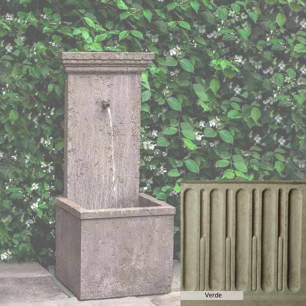 Campania International Marais Wall Fountain - Outdoor Garden Water Feature for Patio, Yard & Landscape Decor