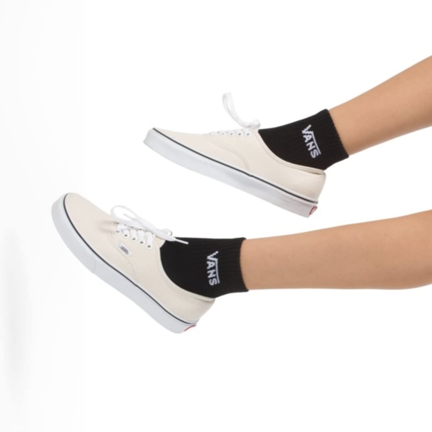 Vans Women's Half Crew Socks 3-Pack - Comfortable Cotton Blend Casual Socks for Everyday Wear, Sports & Sneakers | Perfect for Running, Gym, Workout & Daily Outfits