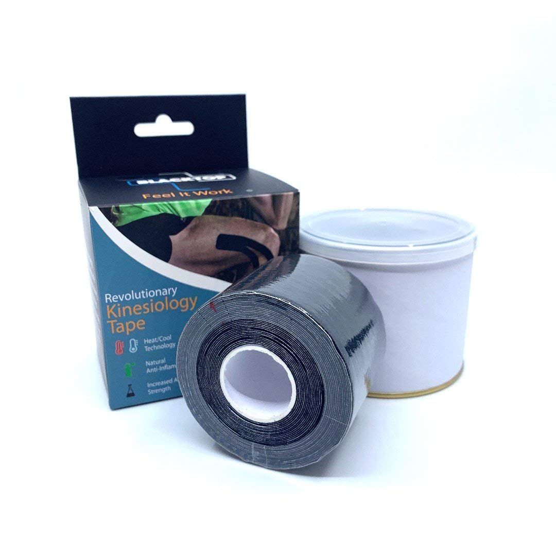 Blacktop Tape™ - Premium Kinesiology Athletic Tape - Waterproof & Sweat-Resistant - 2