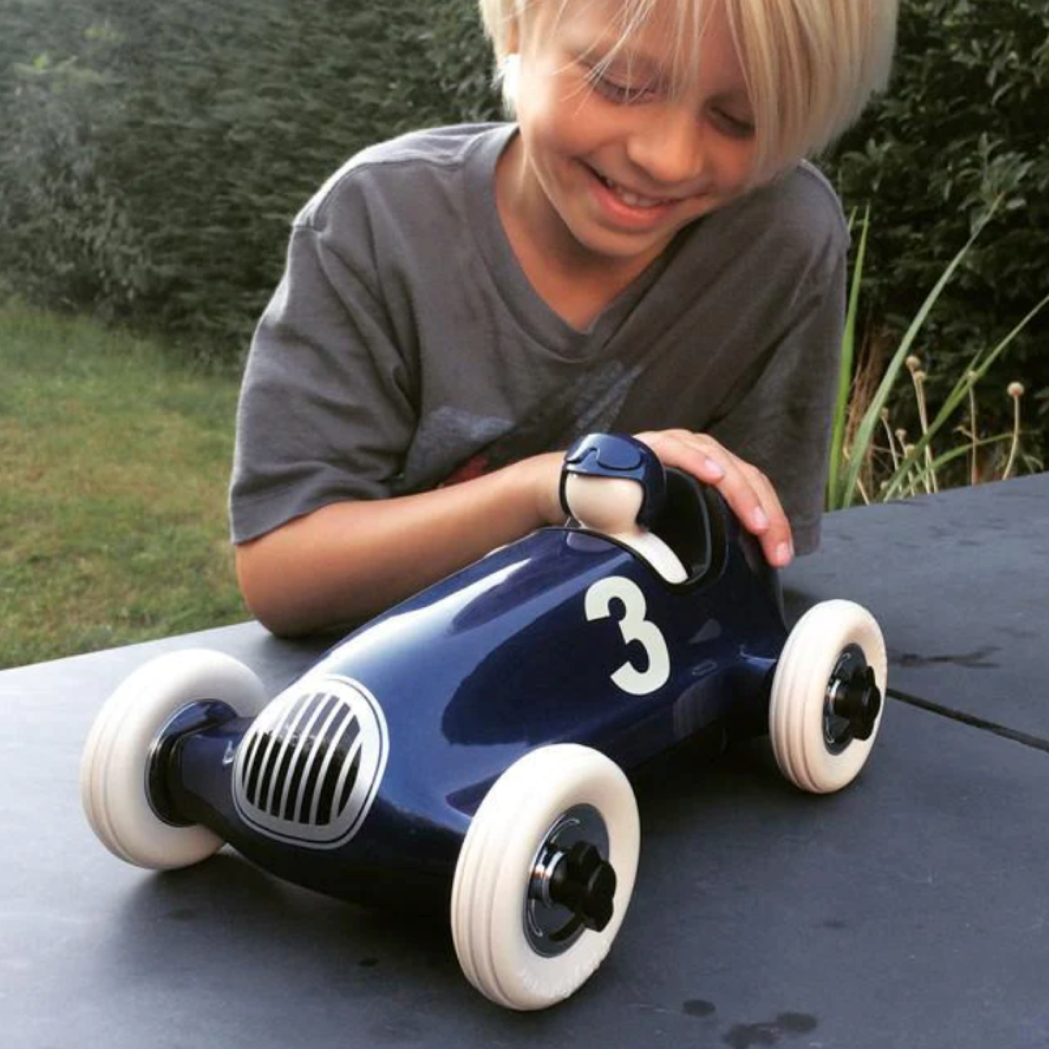 104 Bruno Racing Car Toy - Blue Die-Cast Model for Kids & Collectors | Perfect for Playtime, Gifts & Display