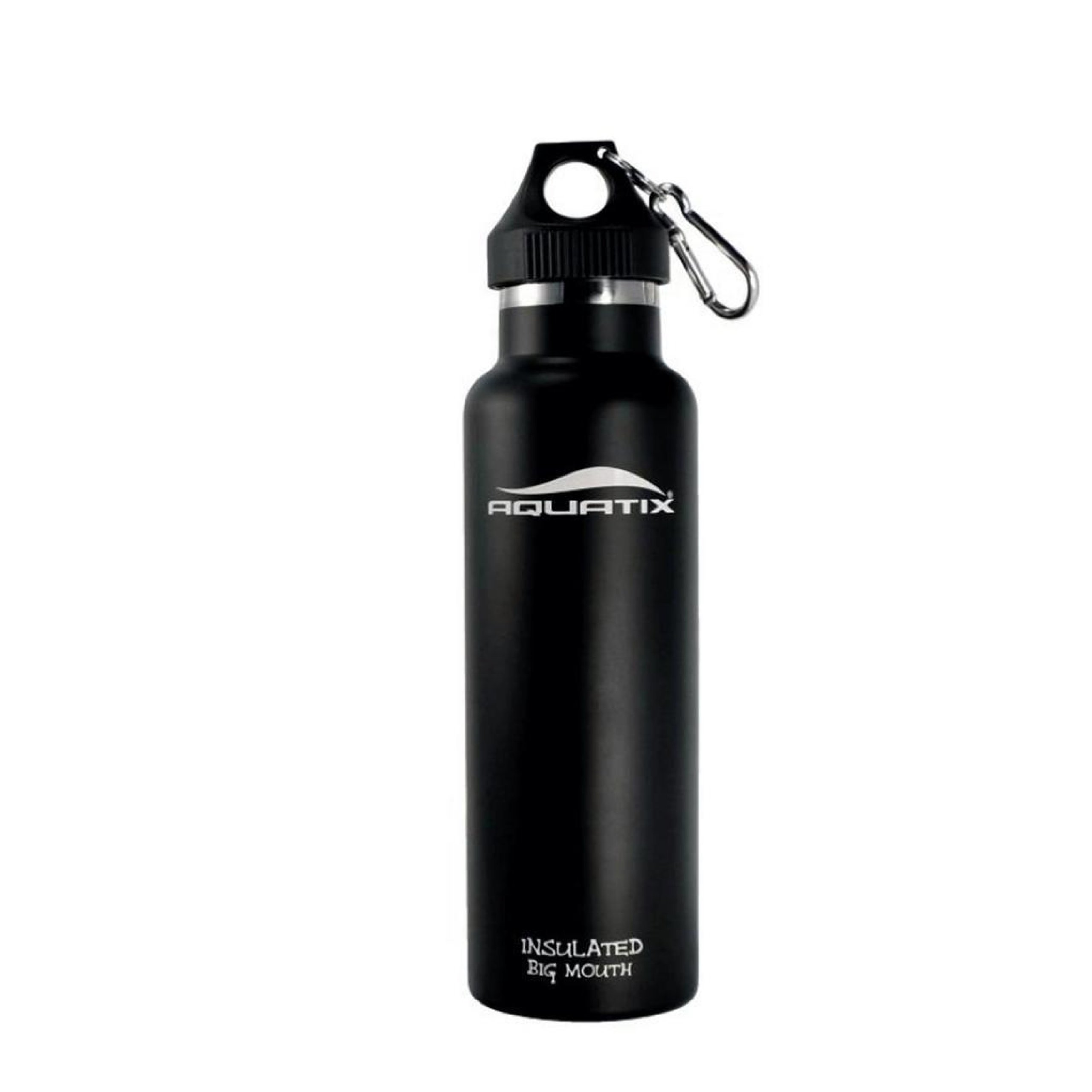 AQUATIX Big Mouth Water Bottle - 32oz BPA-Free Leak Proof Sports Water Bottle with Straw Lid for Gym, Hiking & Outdoor Activities | Insulated Stainless Steel Water Jug for Hot & Cold Drinks