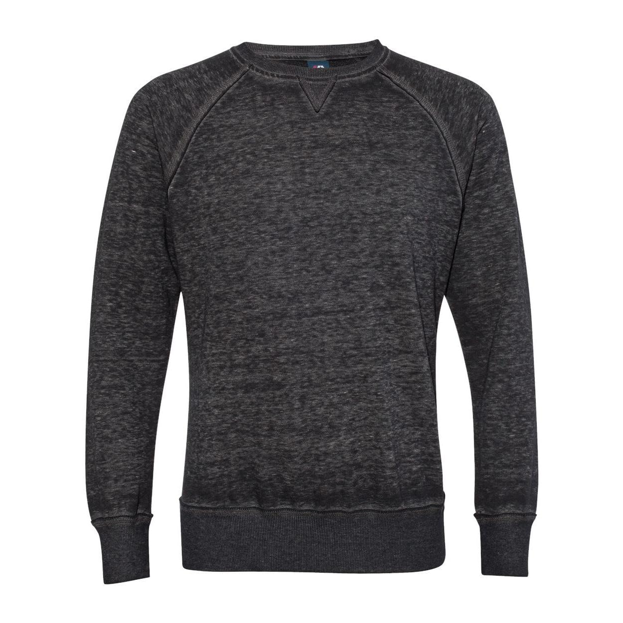 Vintage Zen Crewneck Sweatshirt for Adults - Comfortable Cotton Pullover, Relaxed Fit, Twisted Black | Perfect for Casual Wear, Yoga, Meditation & Lounge Outfits