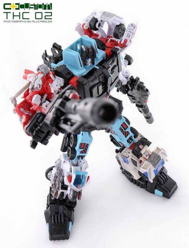 Custom C+ United Warrior Add-On Defensor - Action Figure Toy for Collectors & Kids | Perfect for Display, Play & Gifts