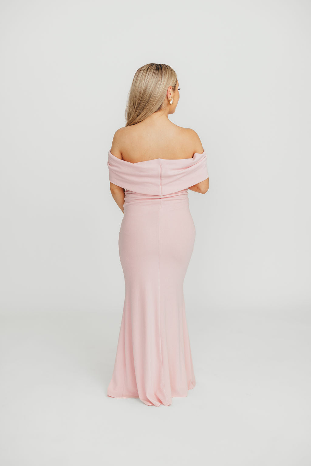 Monroe Maxi Dress in Dusty Pink - Bump Friendly Maternity Dress for Women | Flowy Summer Dress for Pregnancy, Beach Vacations & Special Occasions