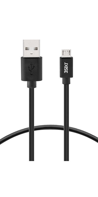 3sixT Dual USB Car Charger 3.4A Fast Charging - Micro USB & Type C Compatible - Perfect for Road Trips & Daily Commute