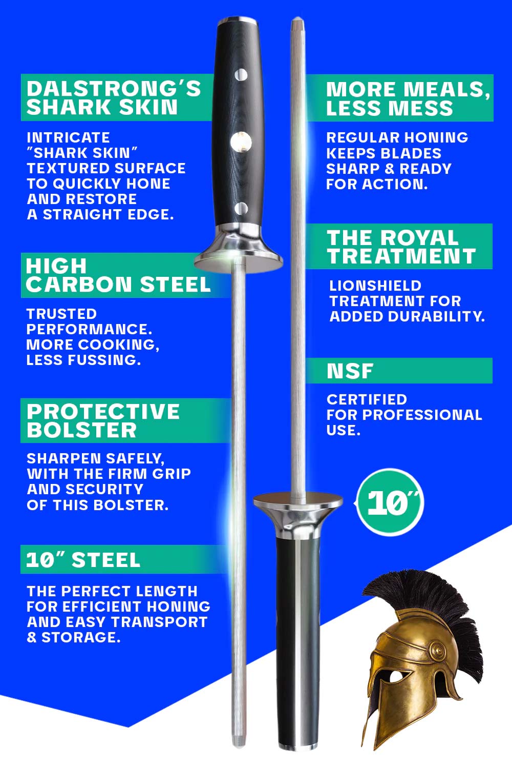 Premium Dalstrong Gladiator Series 10