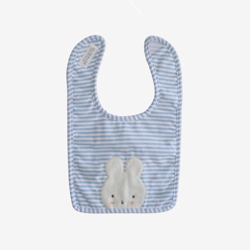 Alimrose Baby Bunny Bib - Soft & Adorable Drool Bib for Infants & Toddlers - Perfect for Feeding, Teething & Everyday Use