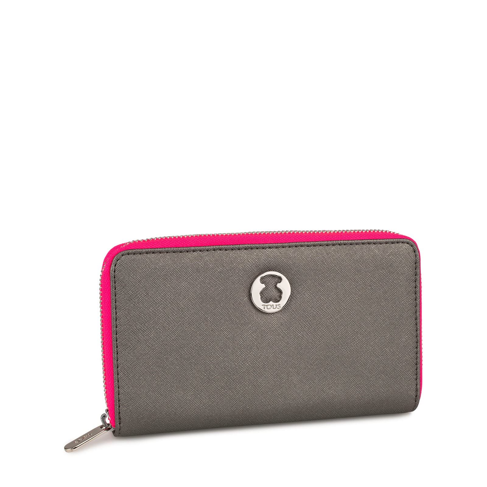 TOUS Women's Waterproof Vinyl Wallet - Luxury Saffiano Leather Design from Dubai Collection | Perfect for Travel, Shopping & Everyday Use