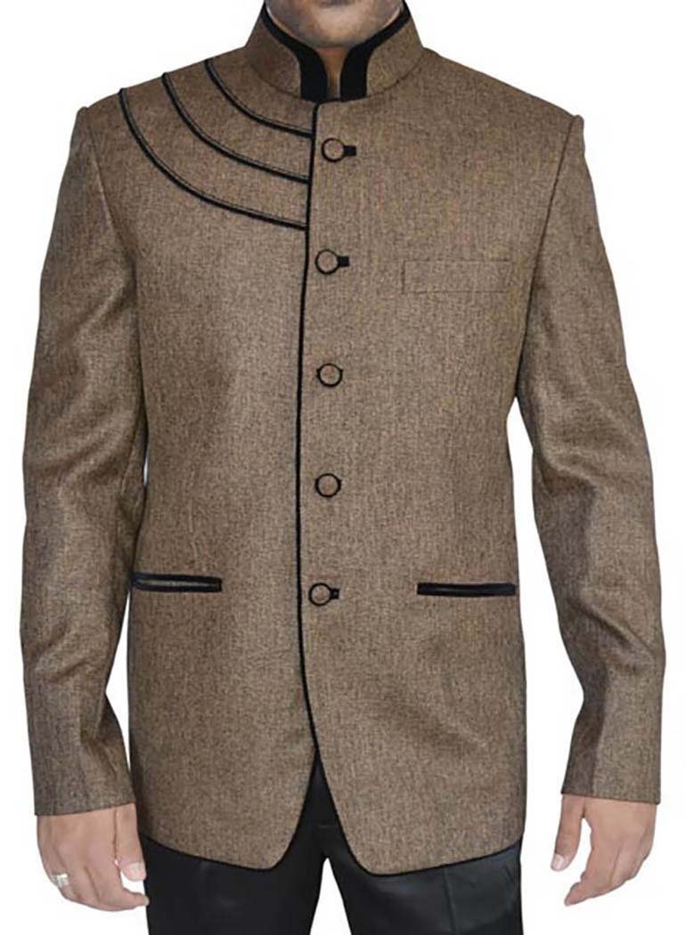 INMONARCH Men's Bronze Designer 2-Piece Jodhpuri Suit JO270 | Premium Ethnic Wedding Attire for Grooms & Special Occasions