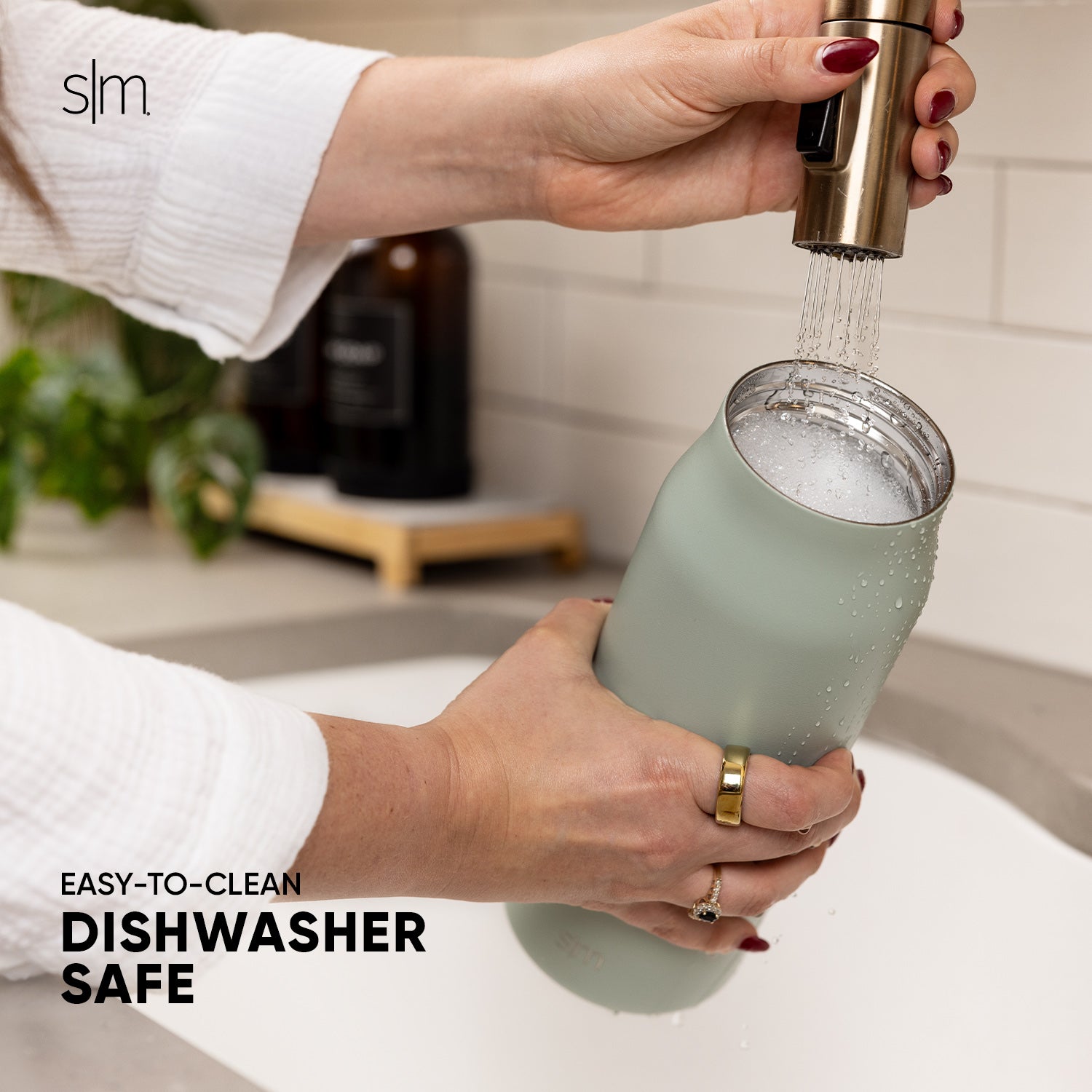 Premium Stainless Steel Tumbler with Manual Straw Lid - Insulated Travel Mug for Hot & Cold Drinks - Perfect for Office, Gym, and Outdoor Activities