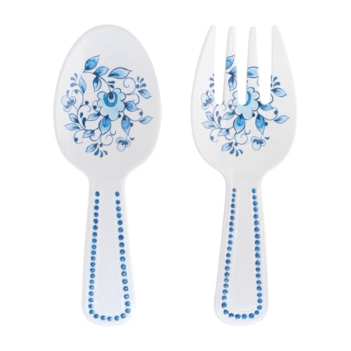 Blue and White Floral