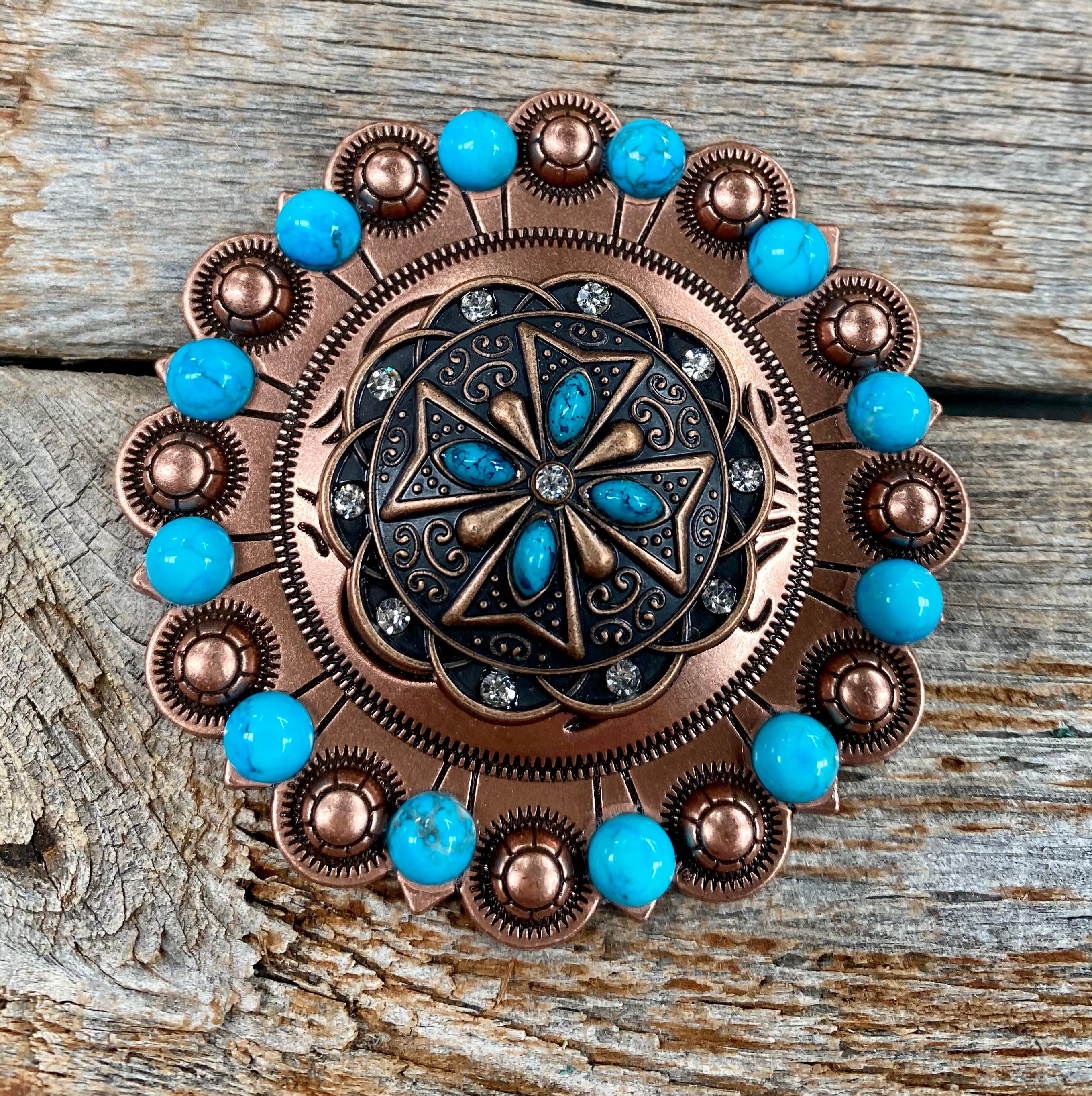 Stylish Copper Turquoise & Crystal Berry Jacket - Elegant Bohemian Fashion for Women | Perfect for Festivals, Parties & Casual Outings