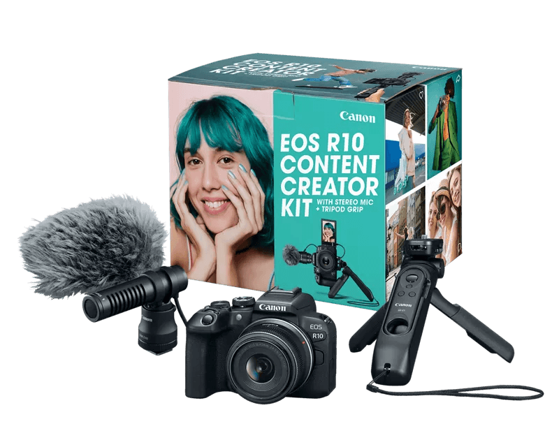Canon EOS R10 Mirrorless Camera Kit with RF-S 18-45mm Lens - Perfect for Vlogging, Photography & Content Creation | YouTube, Travel & Portrait Shooting