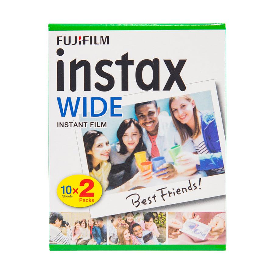 FUJIFILM Instax Wide Instant Film Bundle Pack - 20 Exposures for Instax Wide Cameras - Perfect for Parties, Weddings & Travel Memories