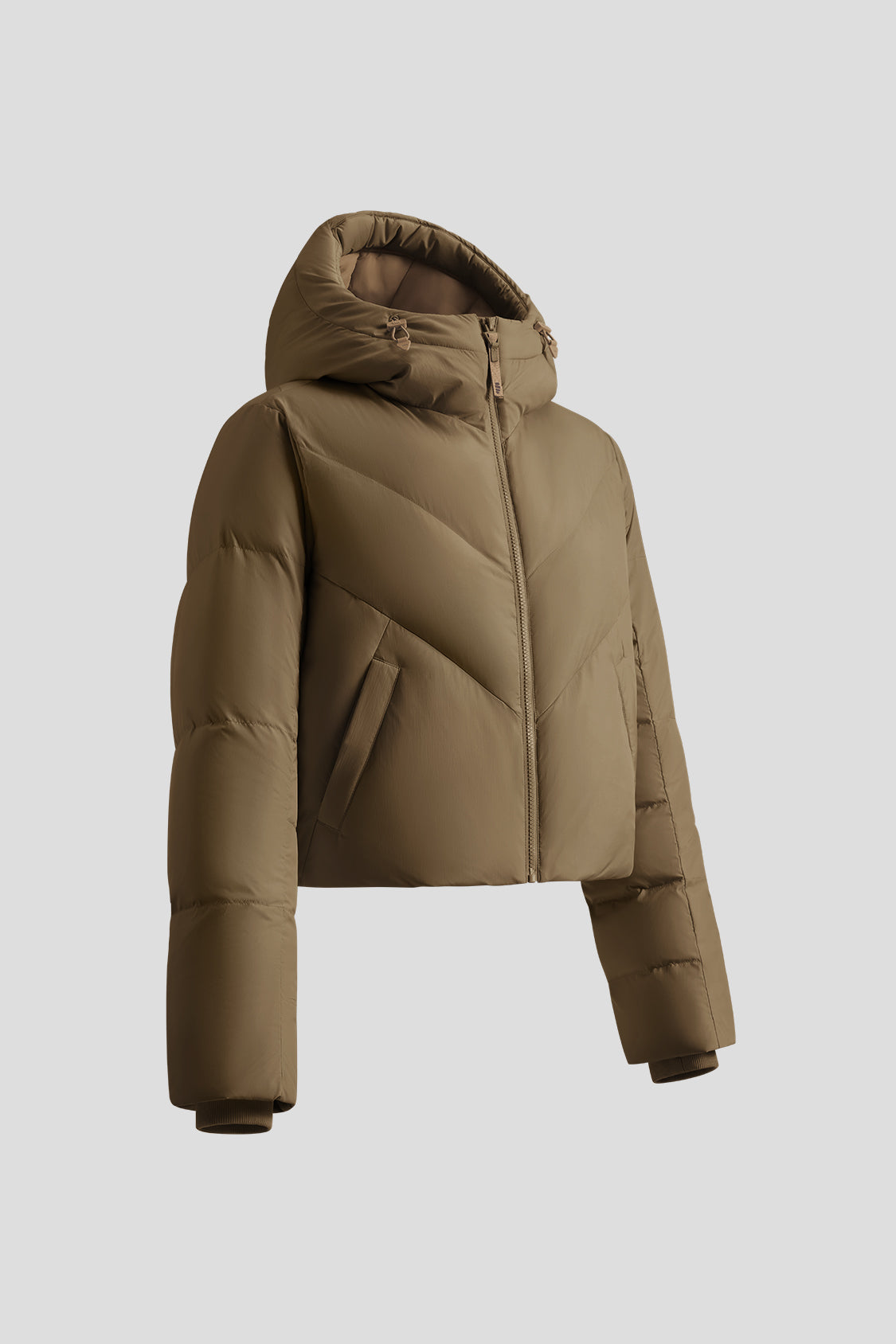 AquaDown Women's Waterproof Short Puffer Jacket - Lightweight Warm Winter Coat for Outdoor Activities & Daily Wear