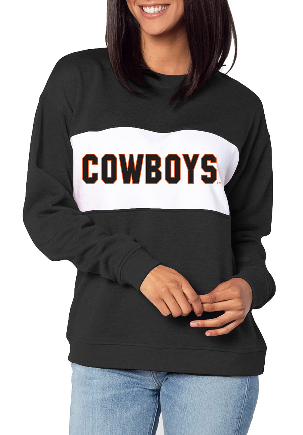 UG Apparel Women's Vintage Pennant Sweatshirt - Soft Fleece Pullover for Casual Wear, Lounge & Fall Outfits